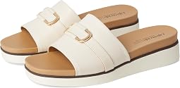 Creme Beige Faux Leather