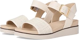 Creme Beige Faux Leather
