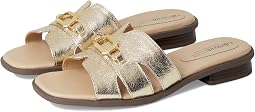 Platino Gold Faux Leather