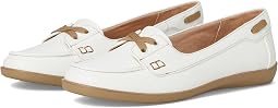 White Faux Leather