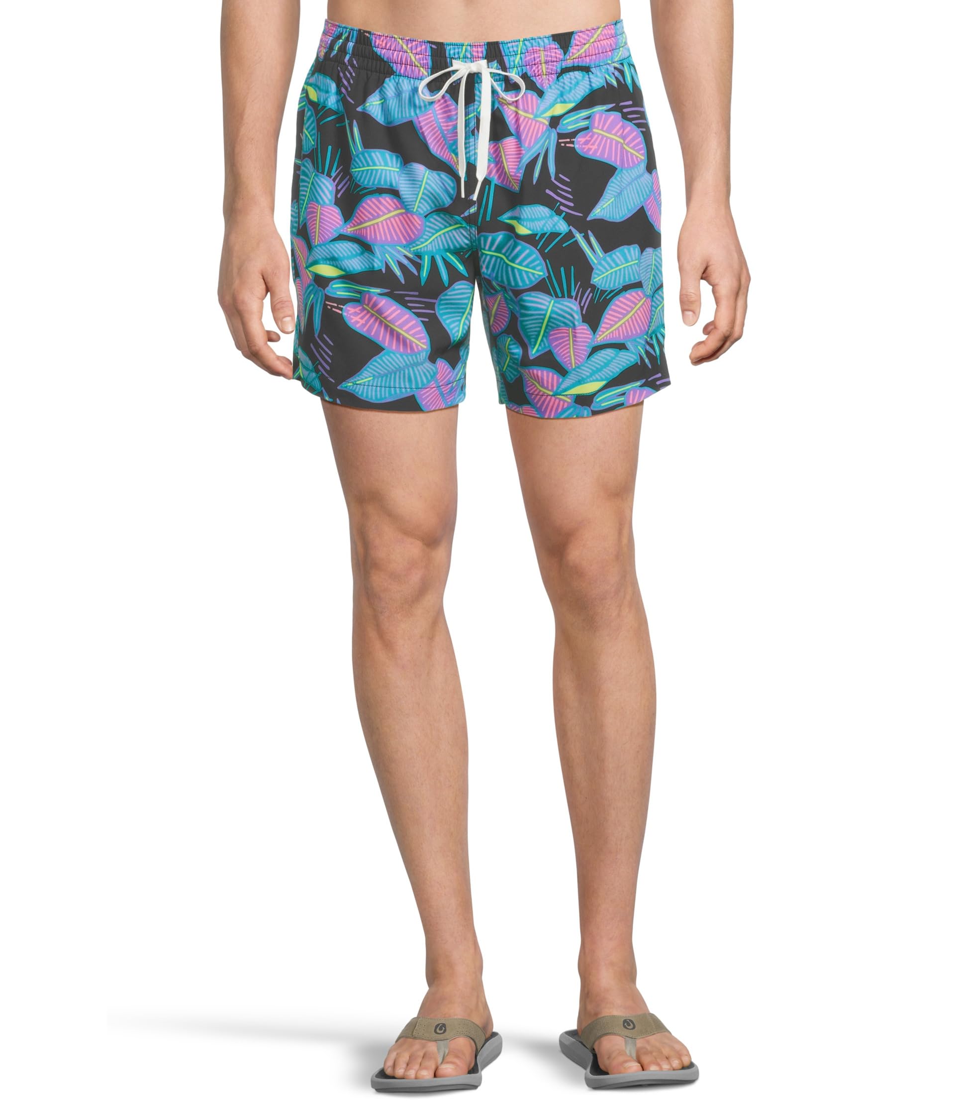 The Fluorescent Funk 5.5" (Classic Lined Swim Trunk)