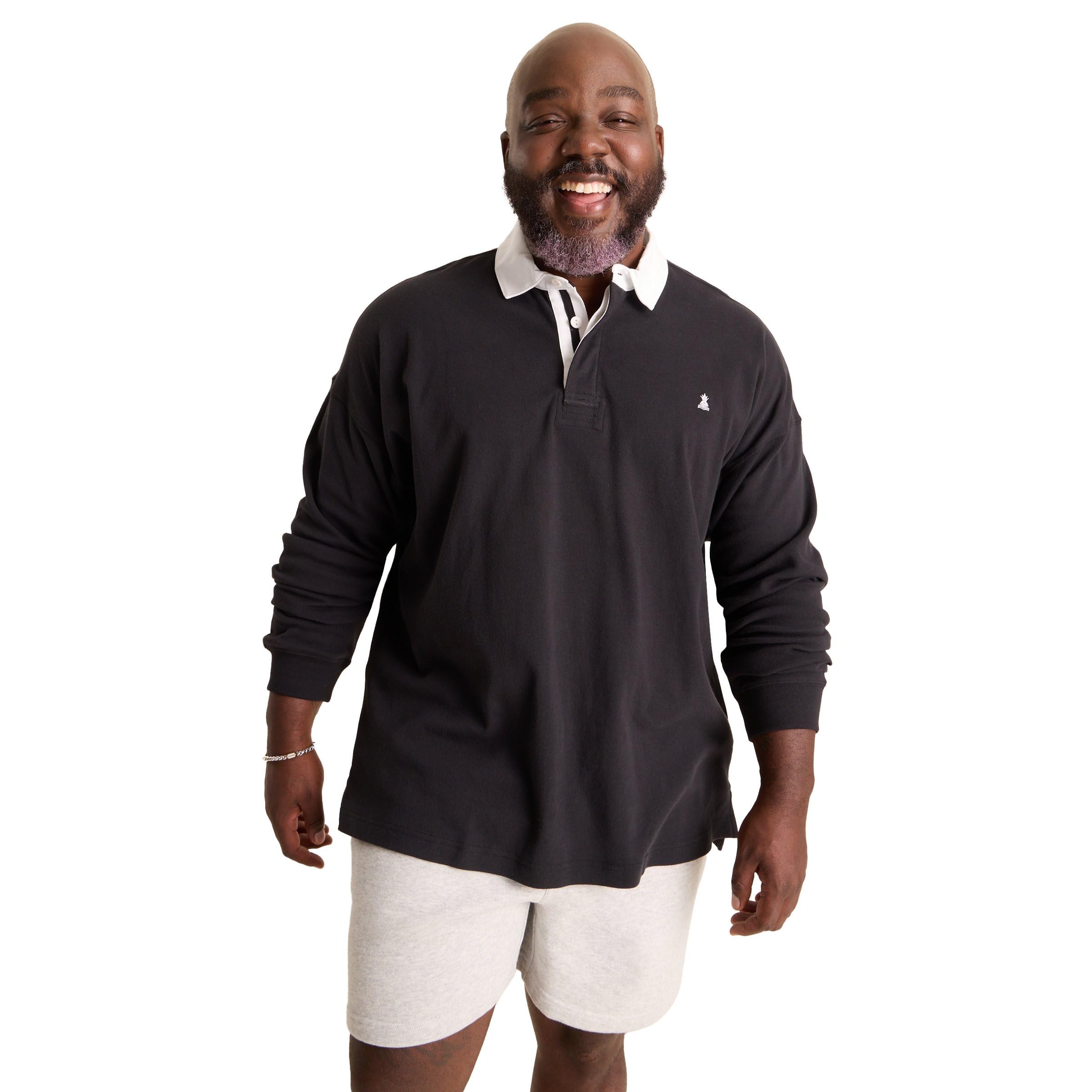Рубашка Chubbies The Black to Black (Rugby Shirt) мужская