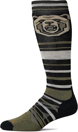 Ski Full Cushion Growling Grizzly Over The Calf Socks