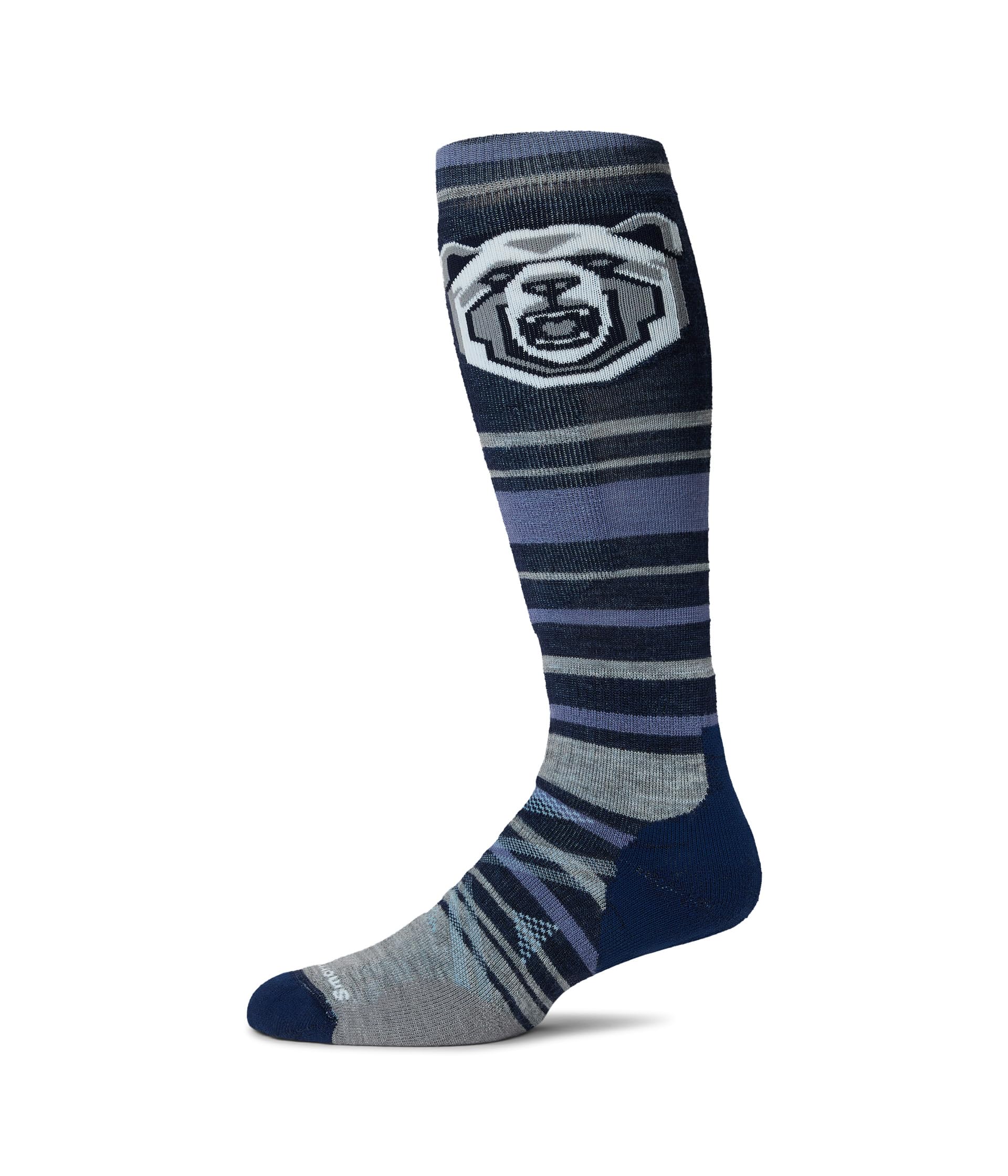 Ski Full Cushion Growling Grizzly Over The Calf Socks