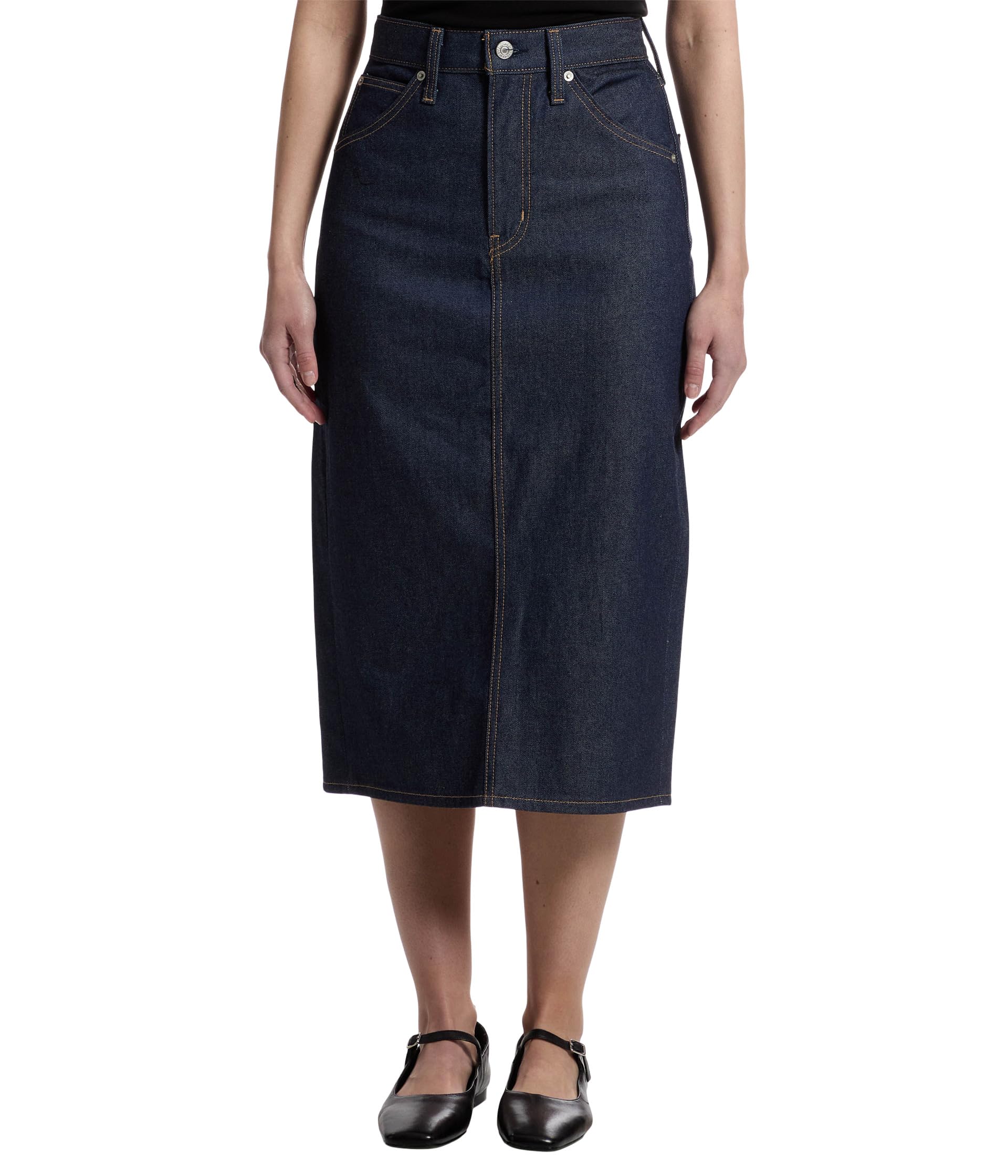 HR Back Slit Skirt