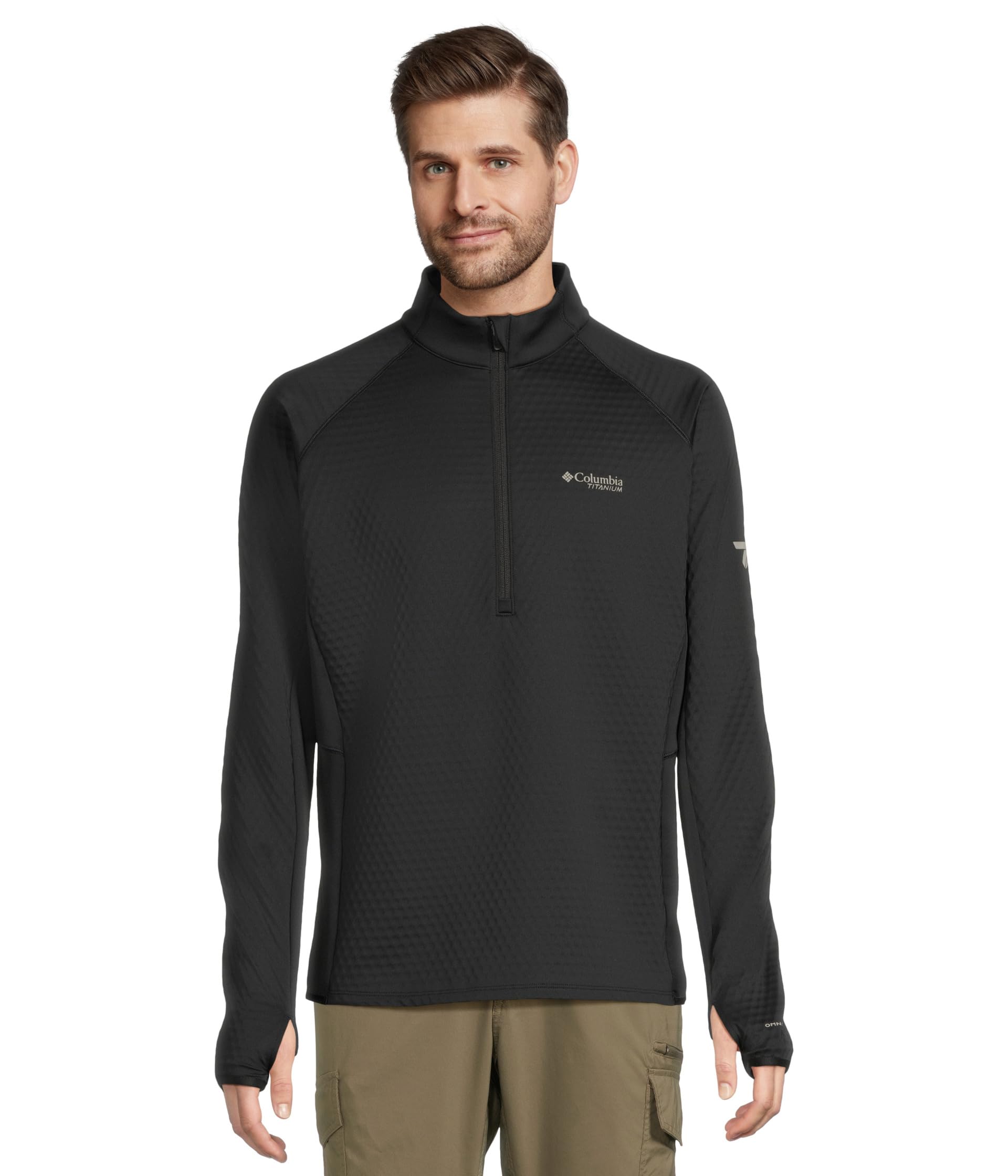 Crystal Leaf Omni-Heat Helix Half Zip