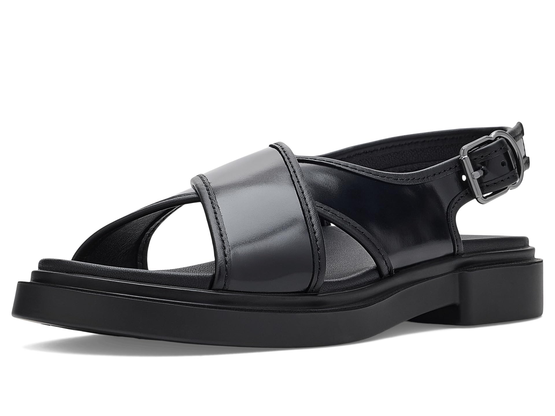 Seoul Cross Strap Slingback Sandals