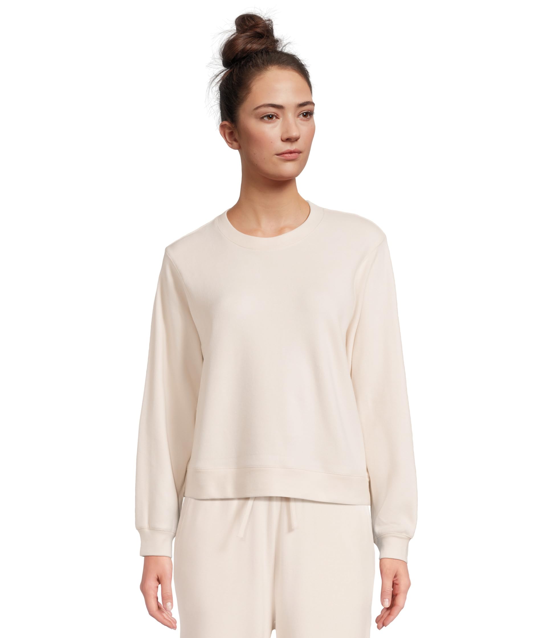 Malibu Collection® Brushed Fleece Pullover