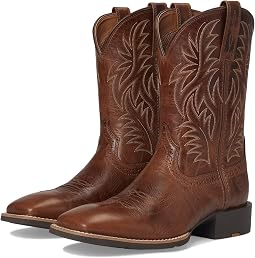 Sport Western Wide Square Toe Cowboy Boot