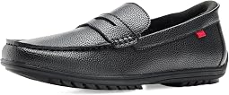 Black Grainy Leather