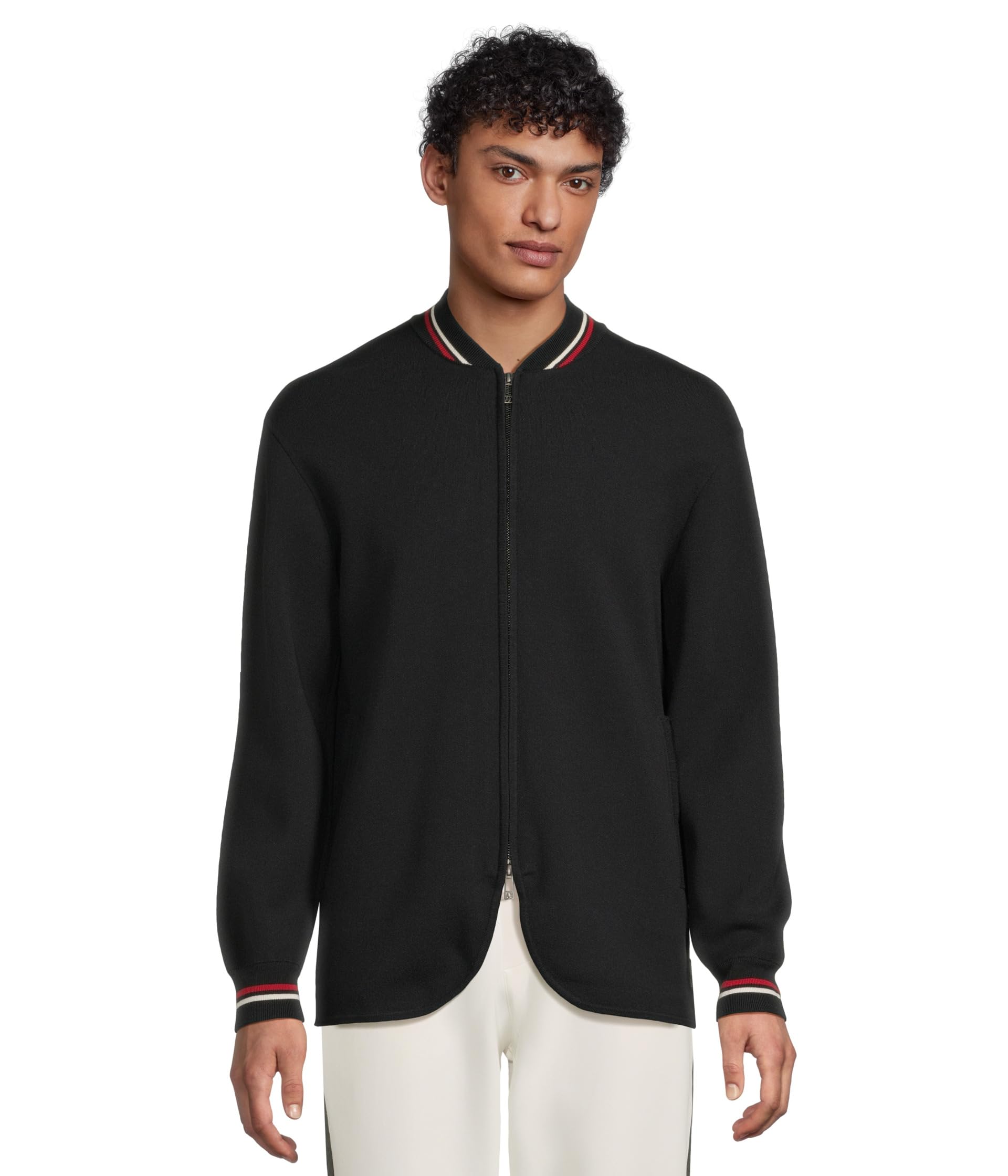 Full Zip Knit Cardigan