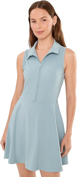 Moveknit Sleeveless Zip Dress