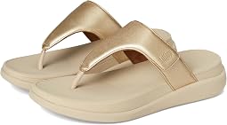 F-Mode Go Adjustable Flatform Toe-Post Sandals