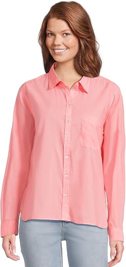 Рубашка Relaxed Long Sleeve Button Down