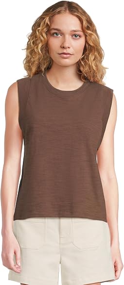 Sunwashed Slub Muscle Tank