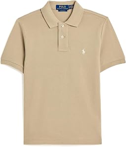 Classic Fit Cotton Mesh Polo Shirt (Big Kid)