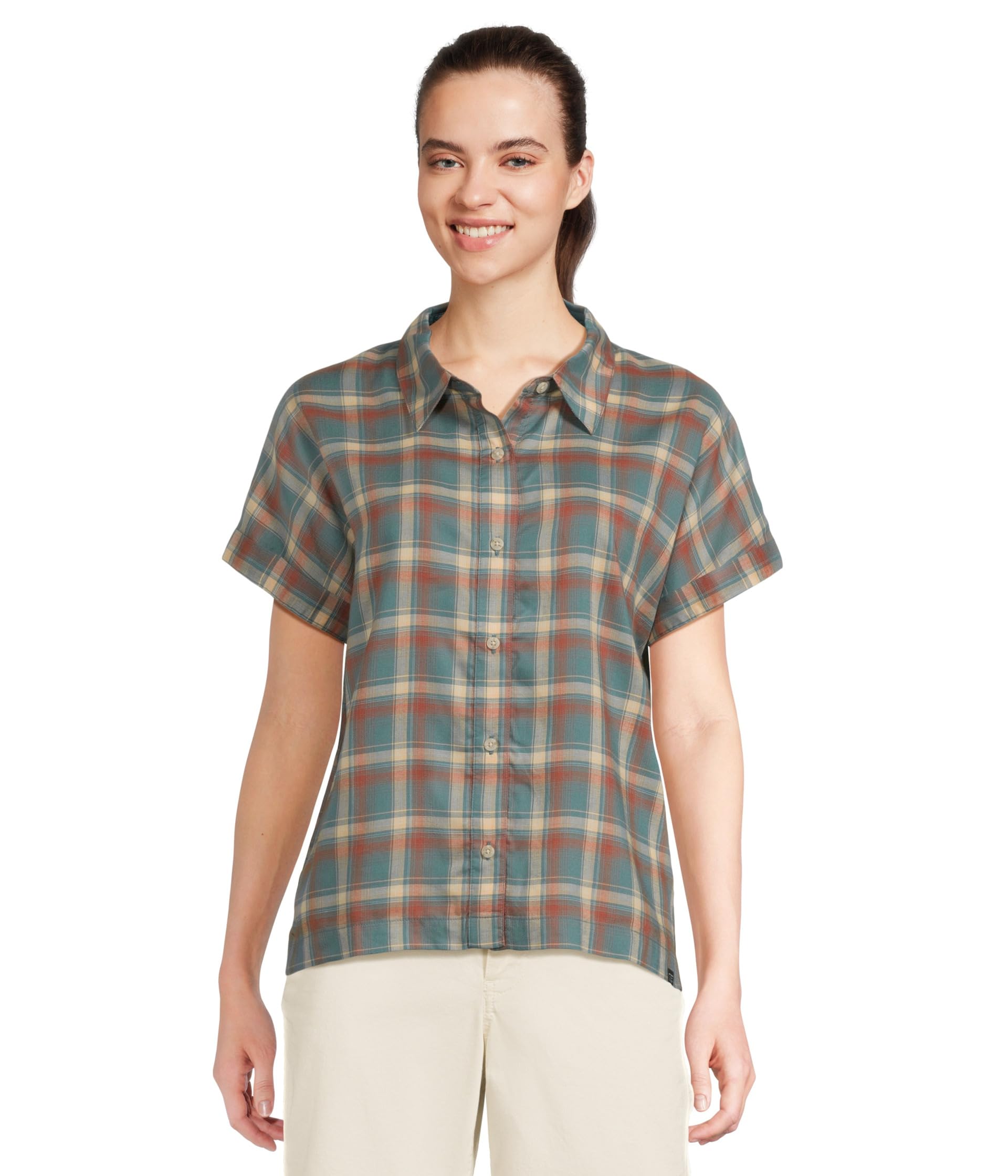 Женская футболка L.L.Bean Mountainside Shirt Short Sleeve
