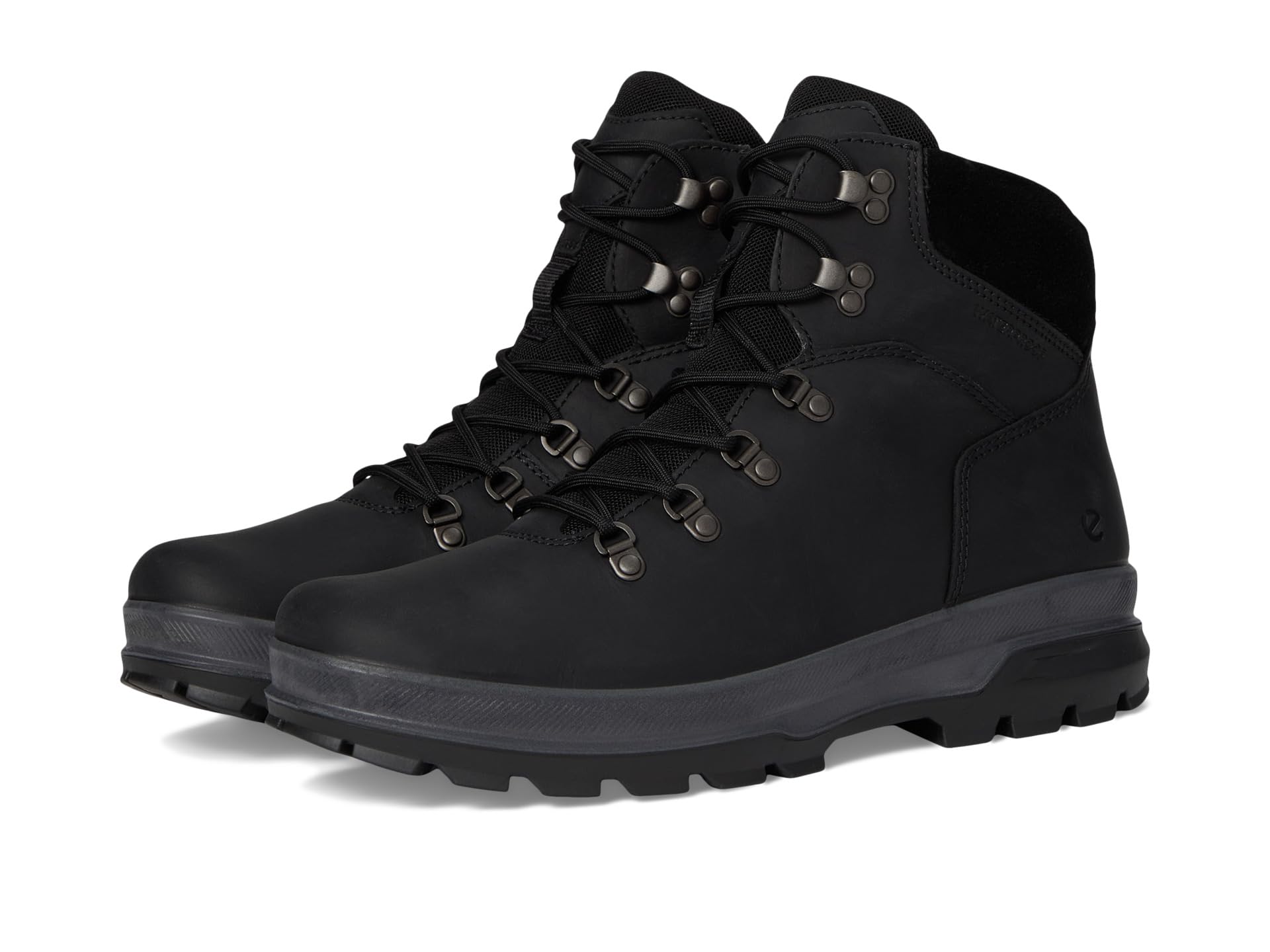Rugged Track Plain Toe High Waterproof Hiking Boots