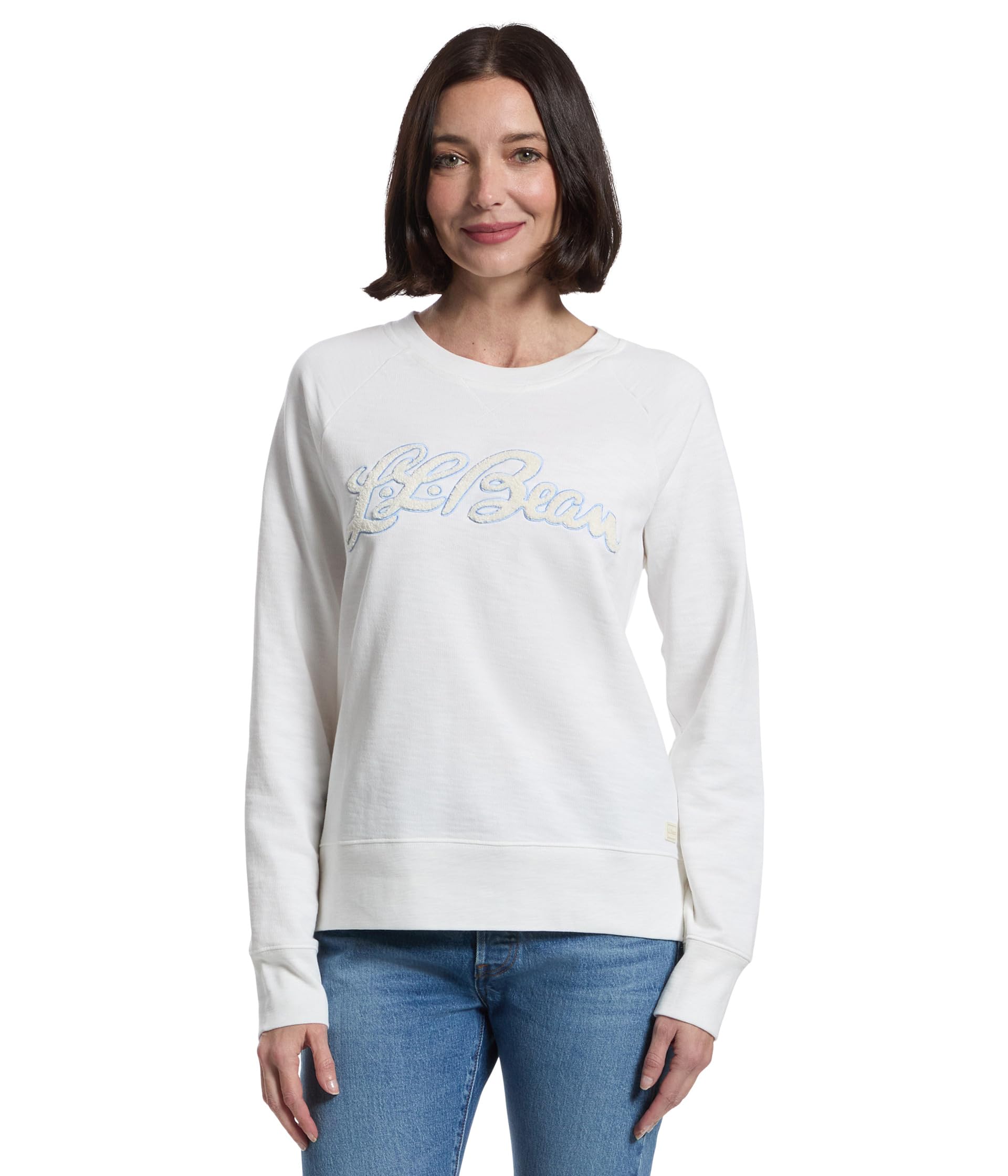 Peaks Island Crewneck Logo