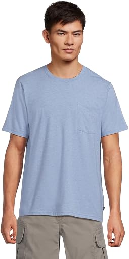 Мужская футболка с коротким рукавом Comfort Stretch Performance Pima Pocket Tee