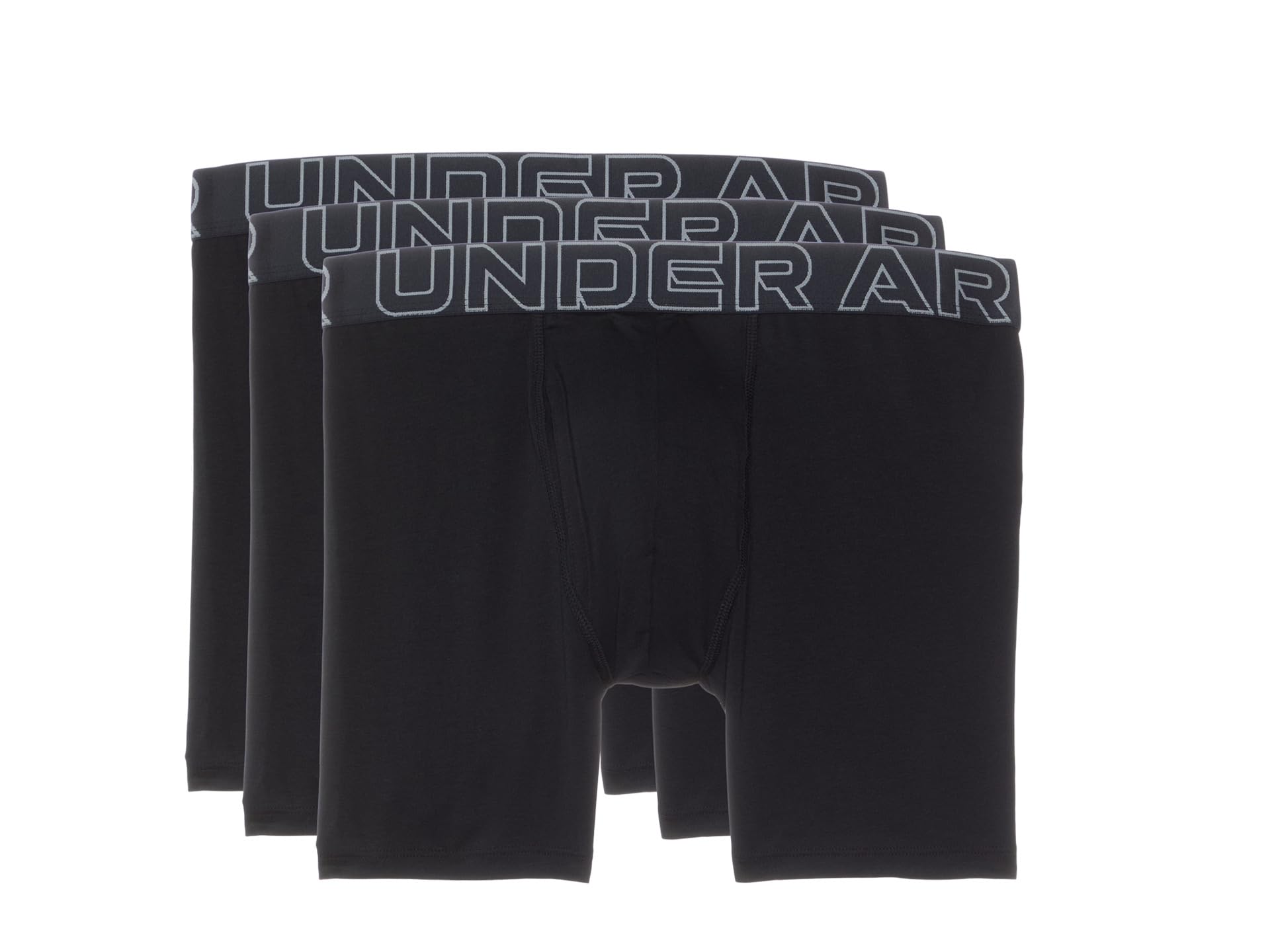 Мужские трусы-боксеры Under Armour, хлопок, 6 шт.