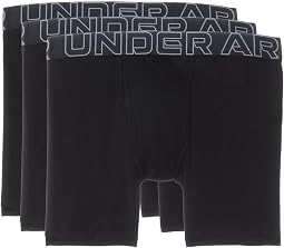 Мужские трусы-боксеры Under Armour, хлопок, 6 шт.