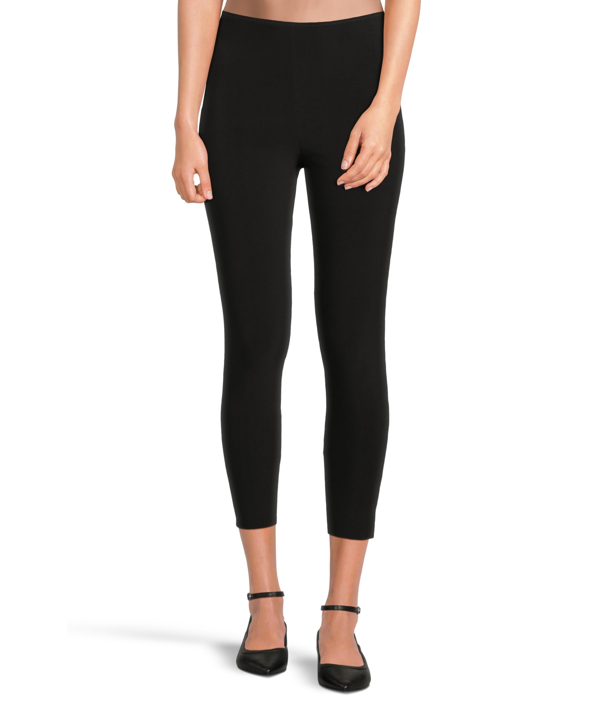 Cropped Leggings Without Waistband