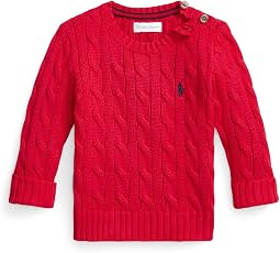 Cable-Knit хлопковый свитер (для младенцев)