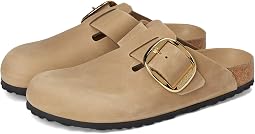 Boston Big Buckle Clog - Oiled Leather