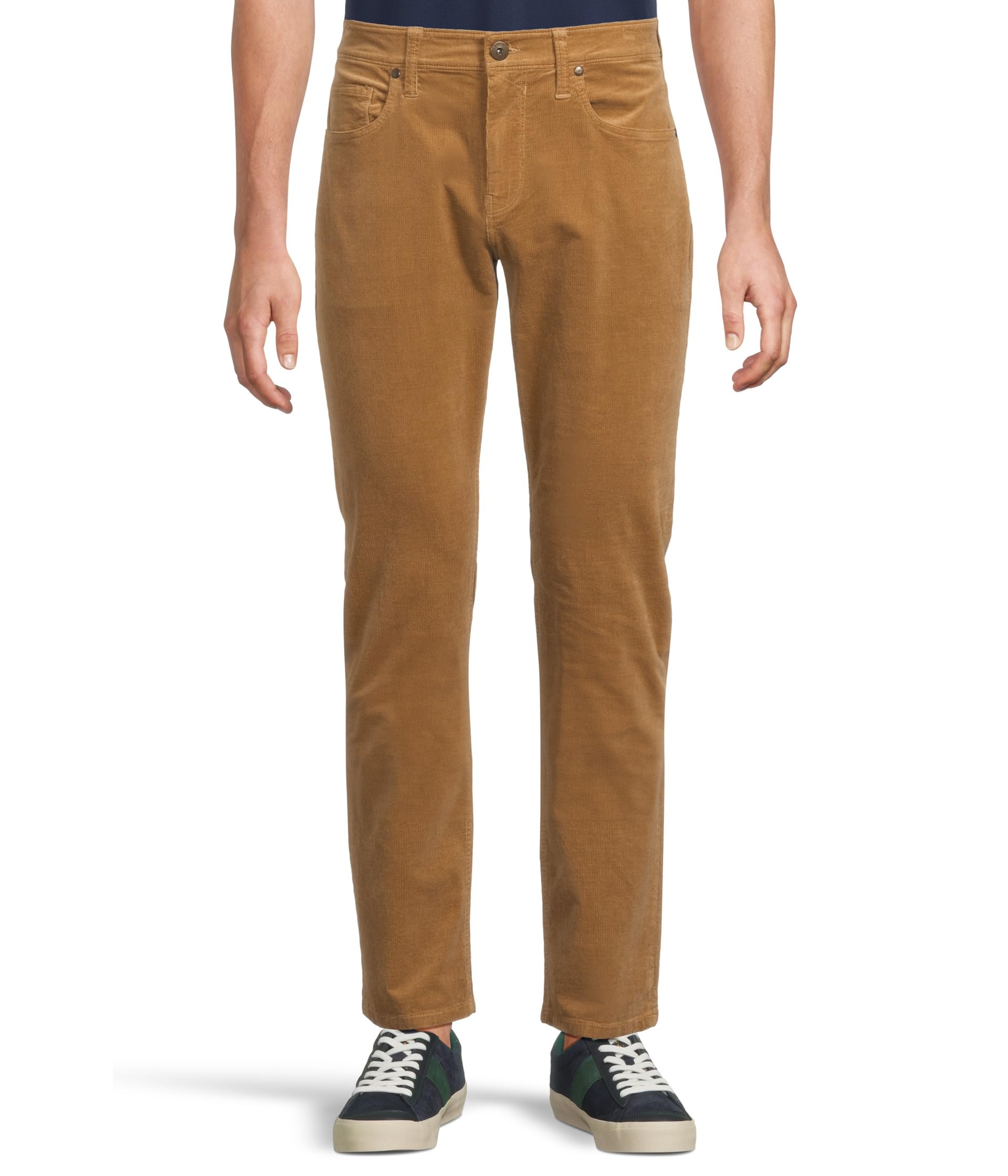 Брюки Federal Slim Straight Fit из стрейчевой вельветовой ткани