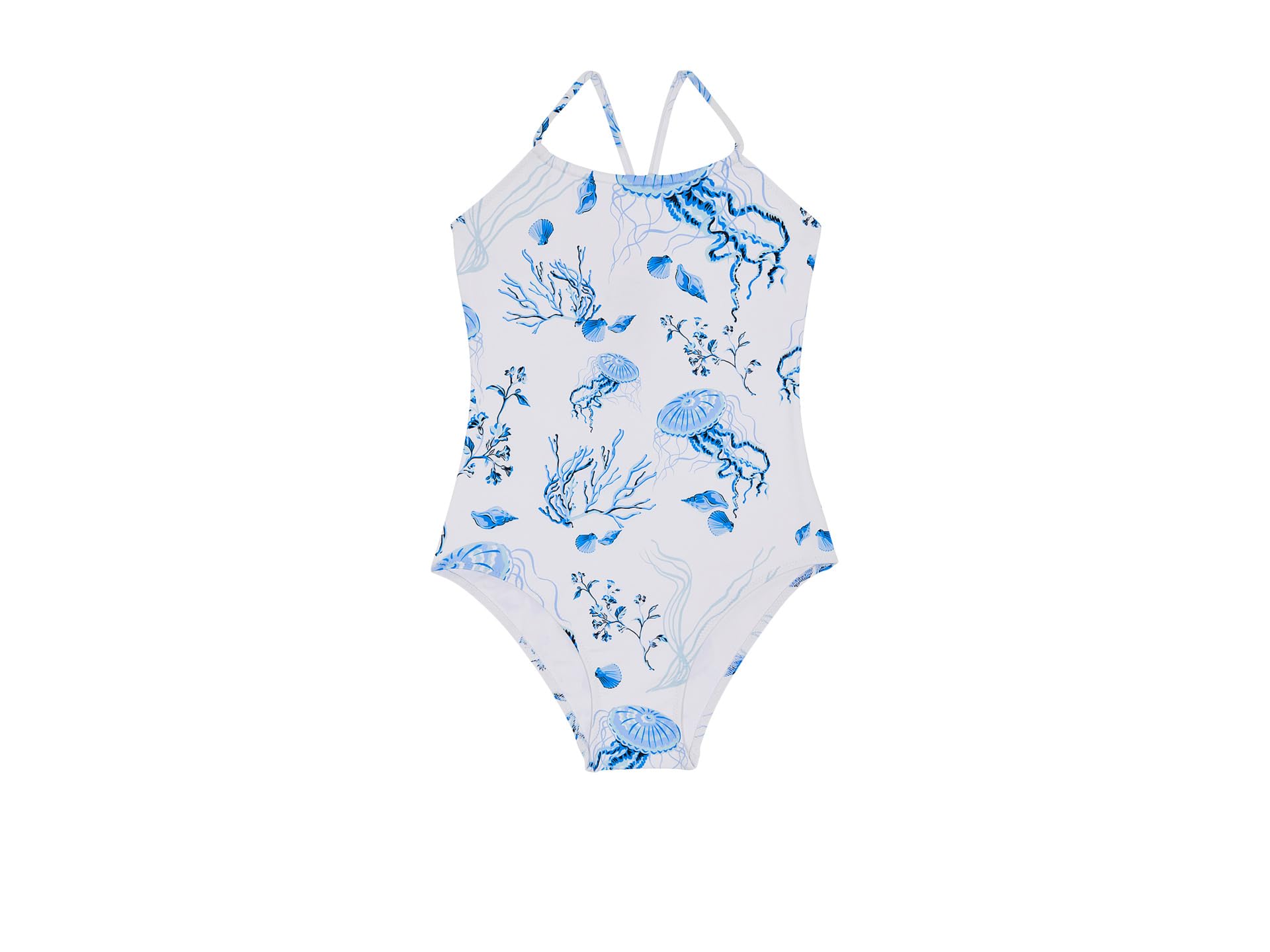 Купальник Medusa & Shells Swim Jersey Stretch (малыш/маленький/большой ребенок)