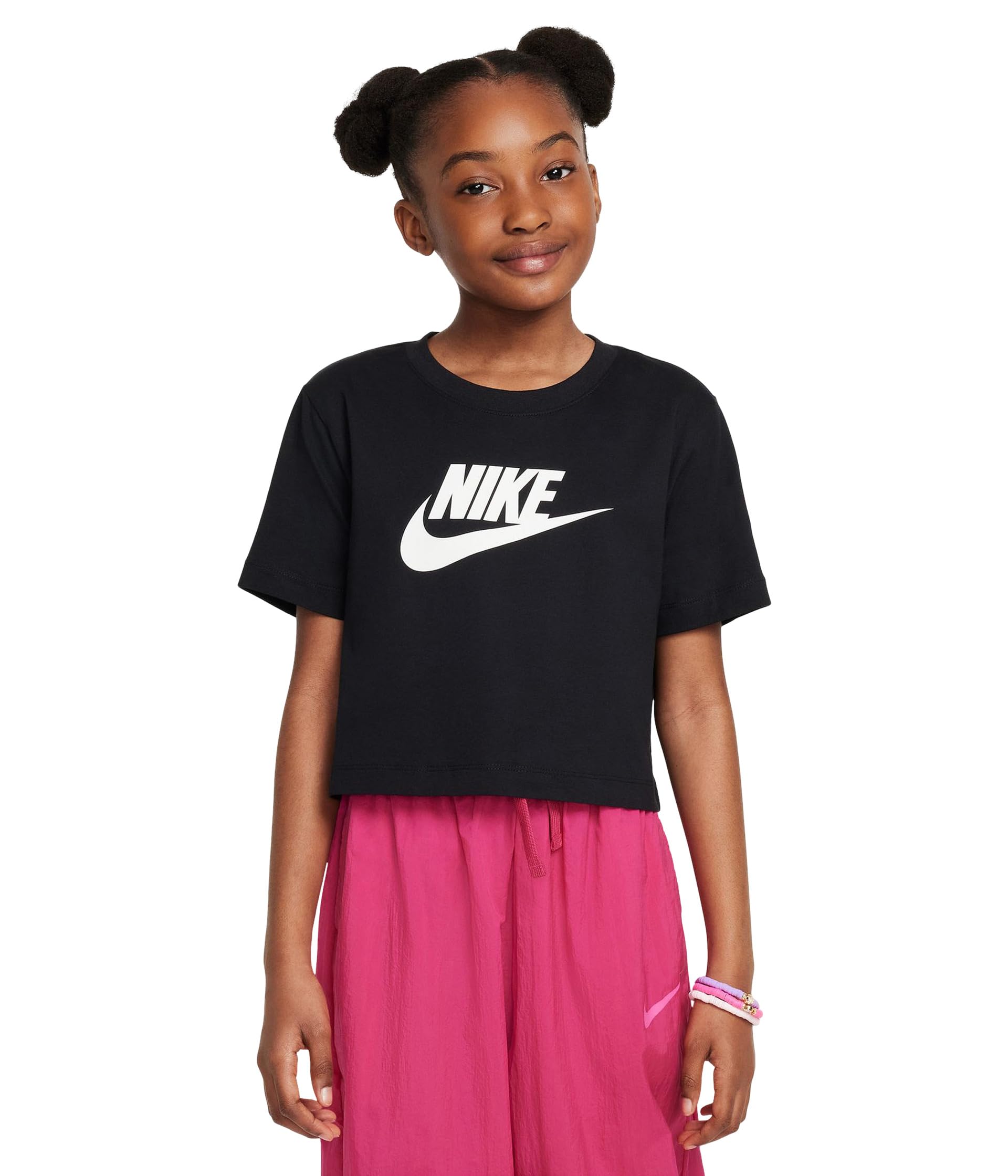 Cropped Futura T-Shirt (Little Kid/Big Kid)