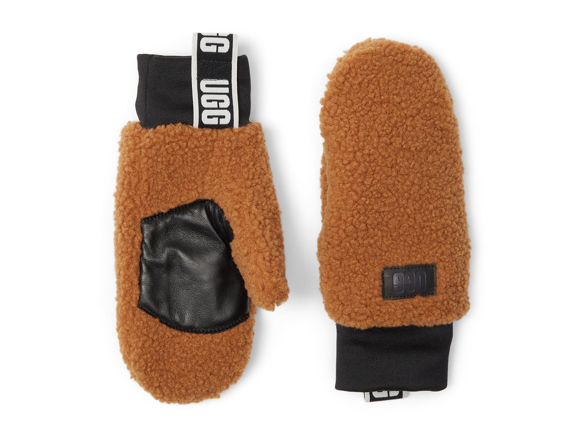 Перчатки Uggfluff Mitten с логотипом