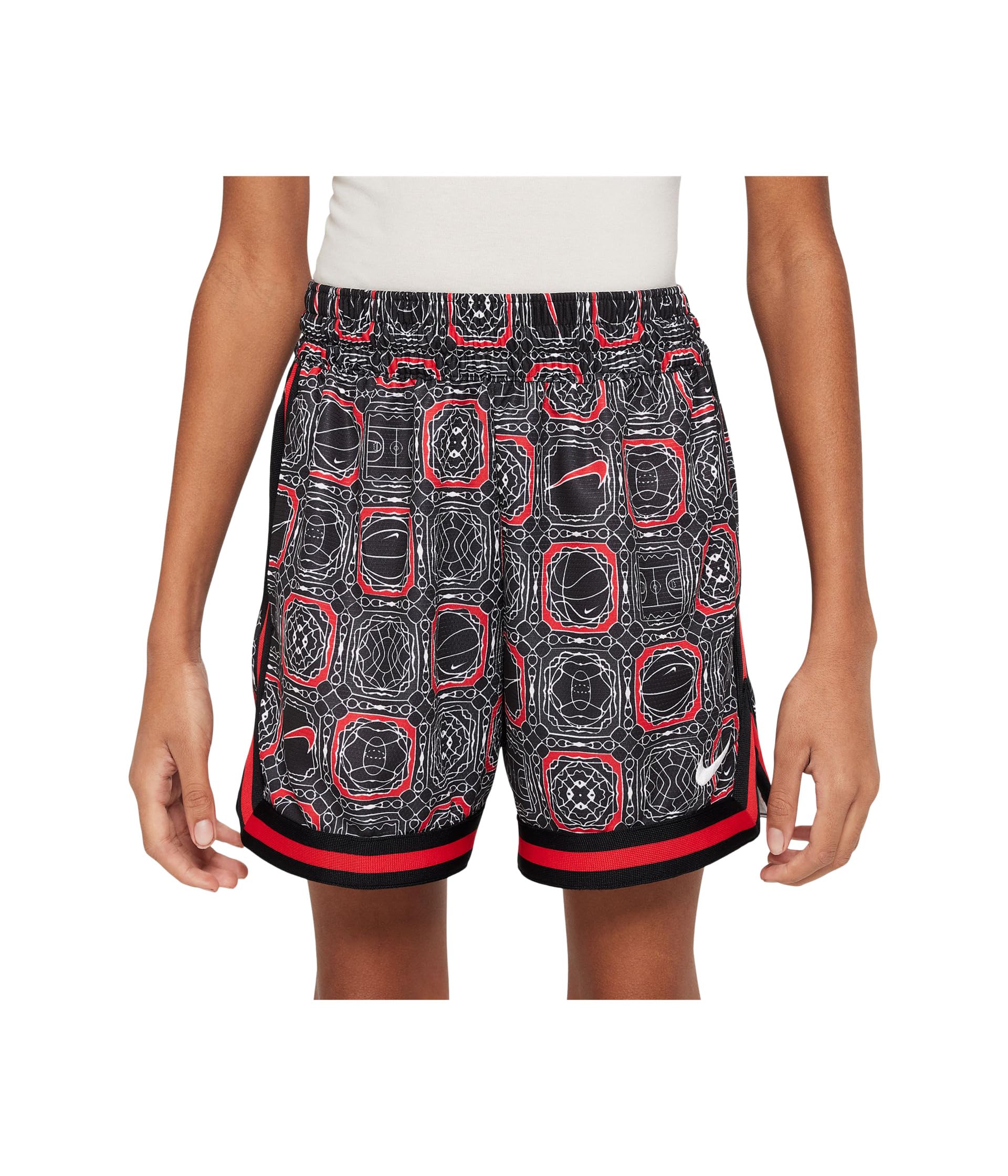 DNA Dri-FIT 5" Patterned Basketball Shorts (Big Kid)