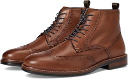 XC+ Durham Embossed Wing Tip Shearling Boots
