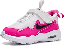 White/Black/Laser Fuchsia