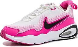 White/Black/Laser Fuchsia
