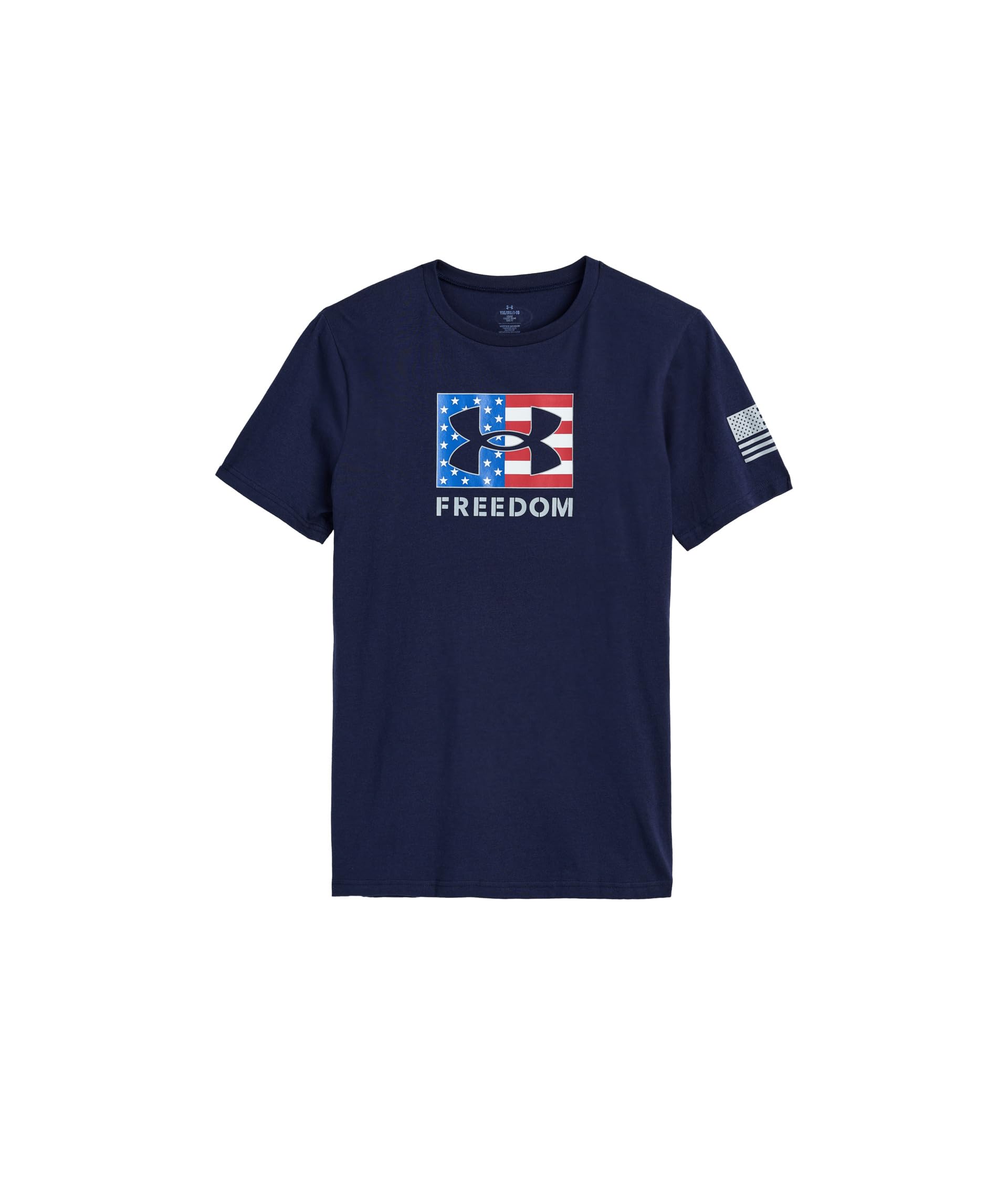 Freedom Big Logo Short Sleeve T-Shirt (Big Kid)