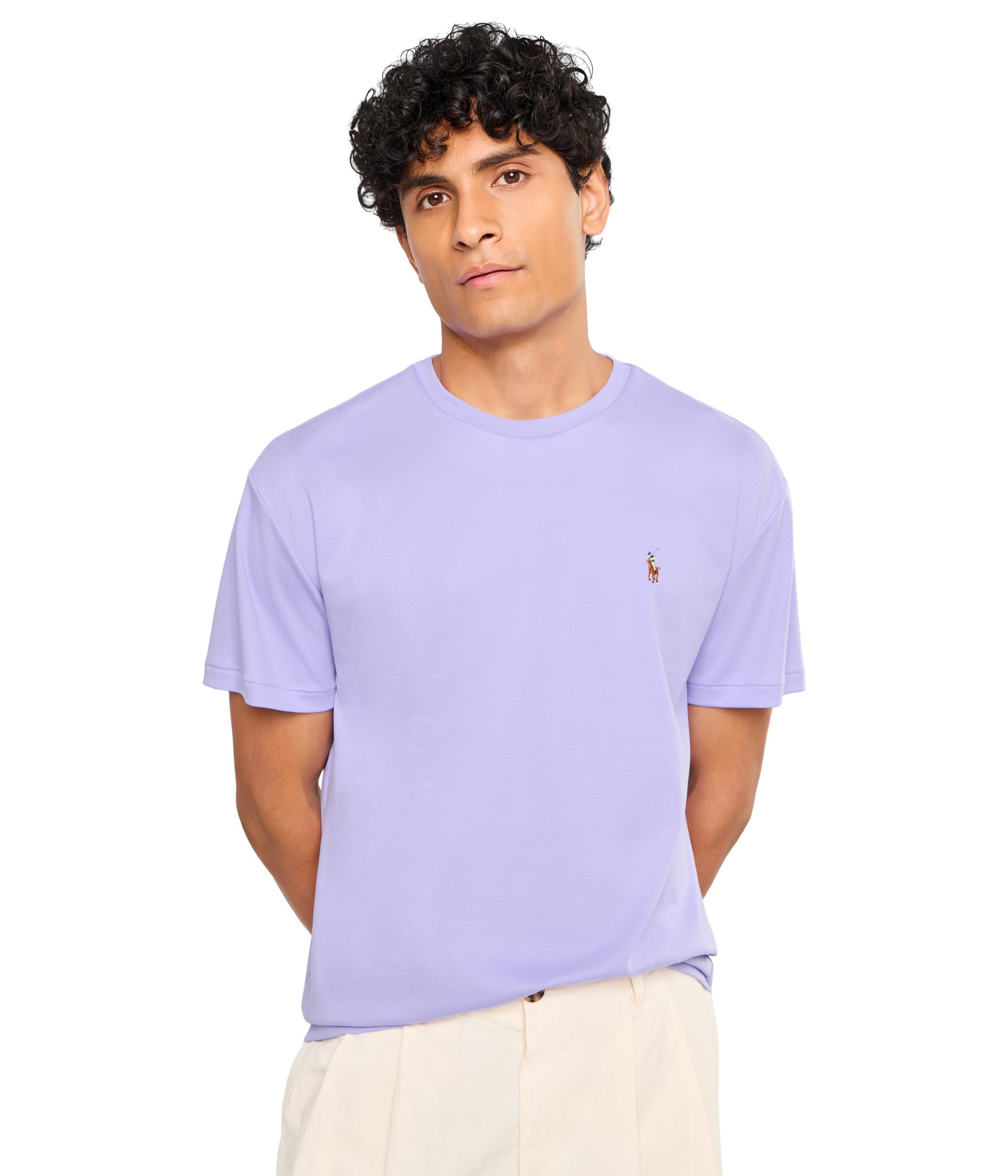 Classic Fit Soft Cotton Crewneck T-Shirt