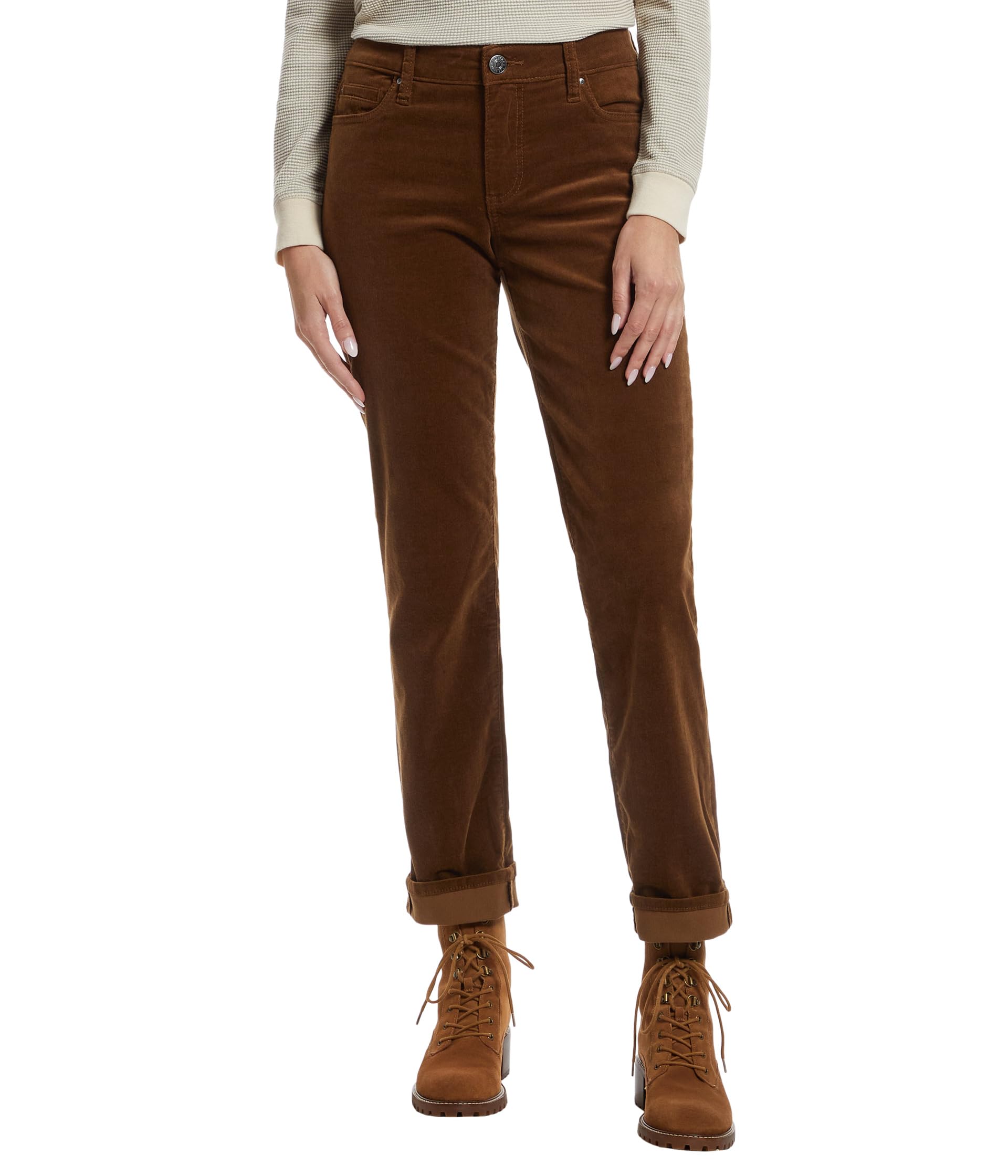 Джинсы Catherine Corduroy Boyfriend 5 Pockets в цвете Whiskey