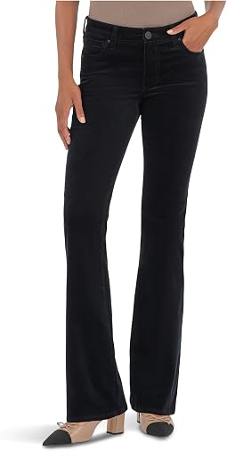 Natalie Corduroy Bootcut in Black