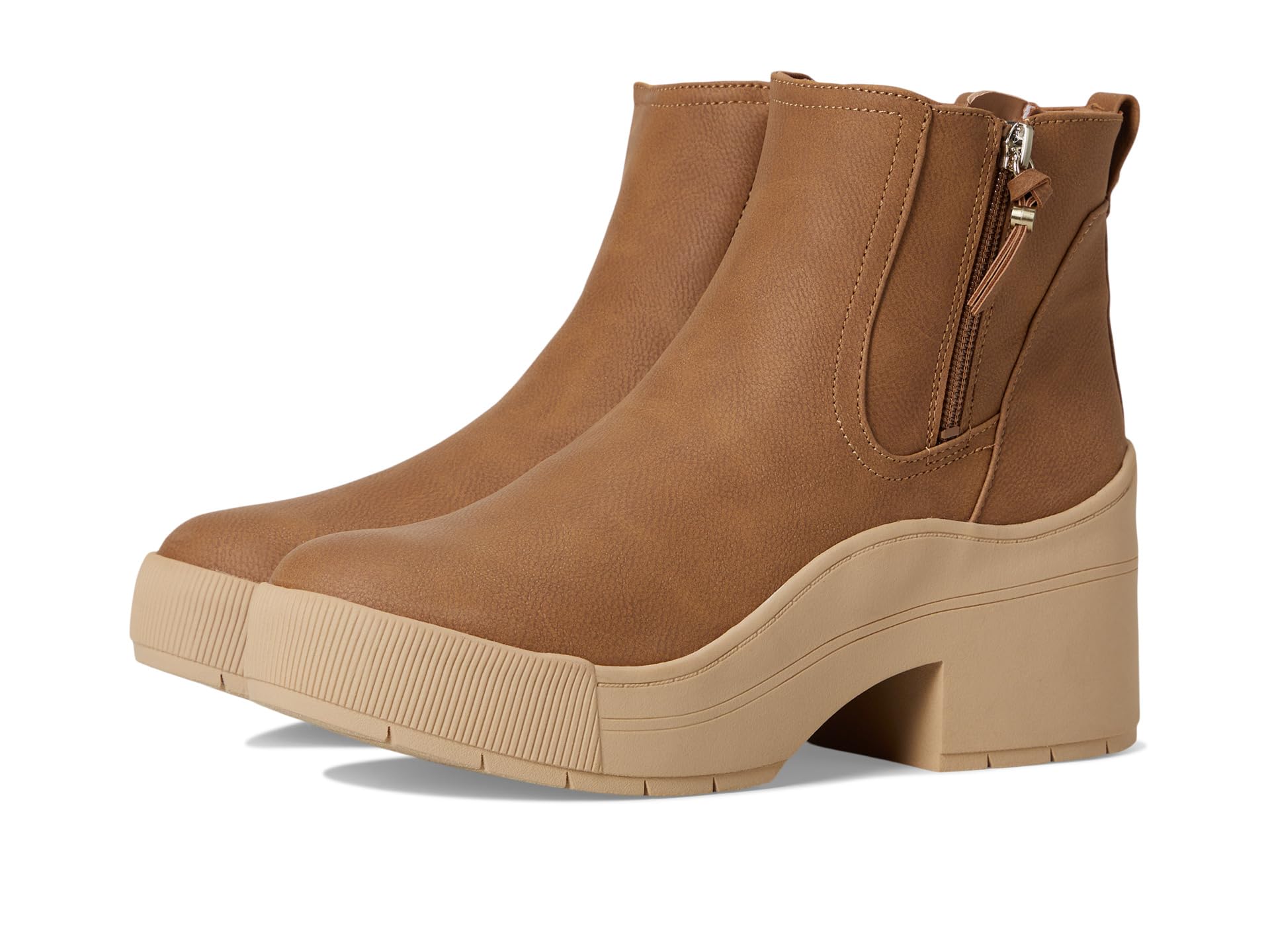 Time Off Up Zip Zip Short Boots