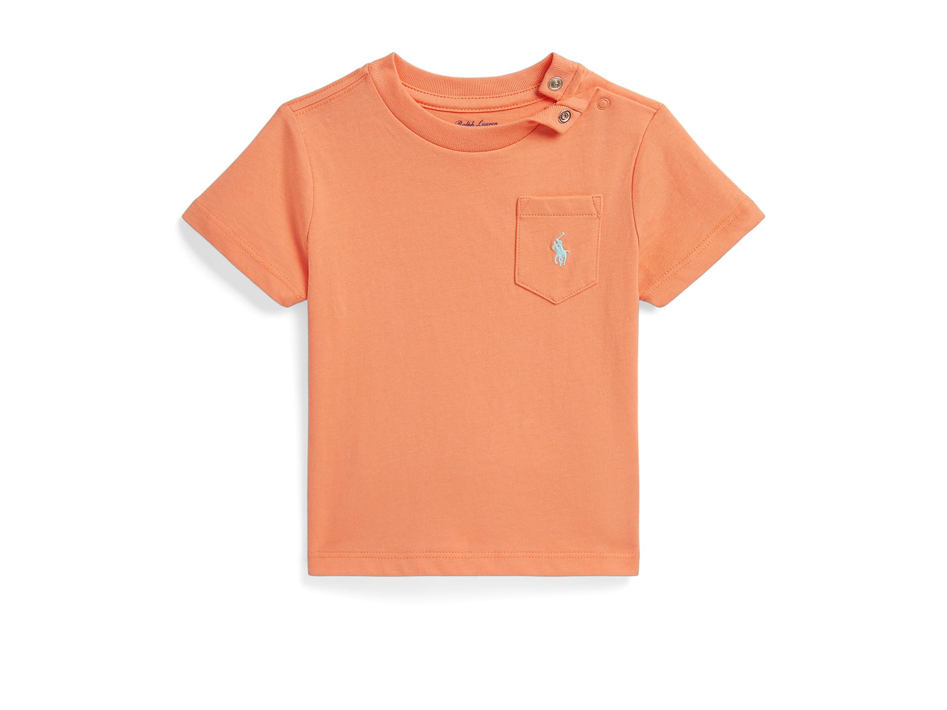 Футболка Polo Ralph Lauren Kids Cotton Jersey Pocket Tee (Младенец)