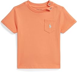 Футболка Polo Ralph Lauren Kids Cotton Jersey Pocket Tee (Младенец)