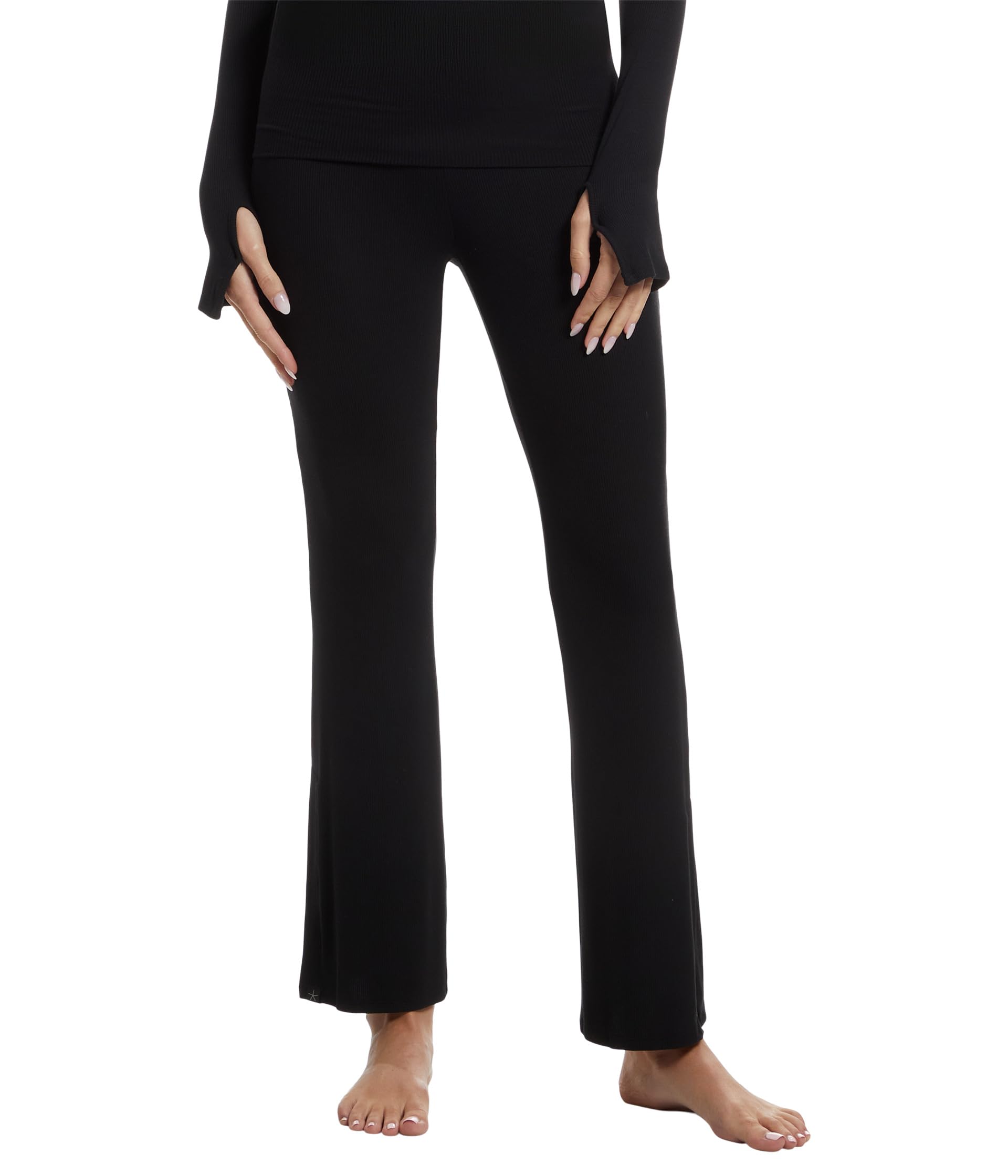 Ultra Soft Rib Fold Over Pant