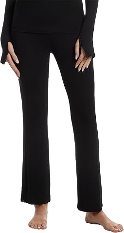Брюки с отворотом из мягкого материала Ultra Soft Rib Fold Over Pant