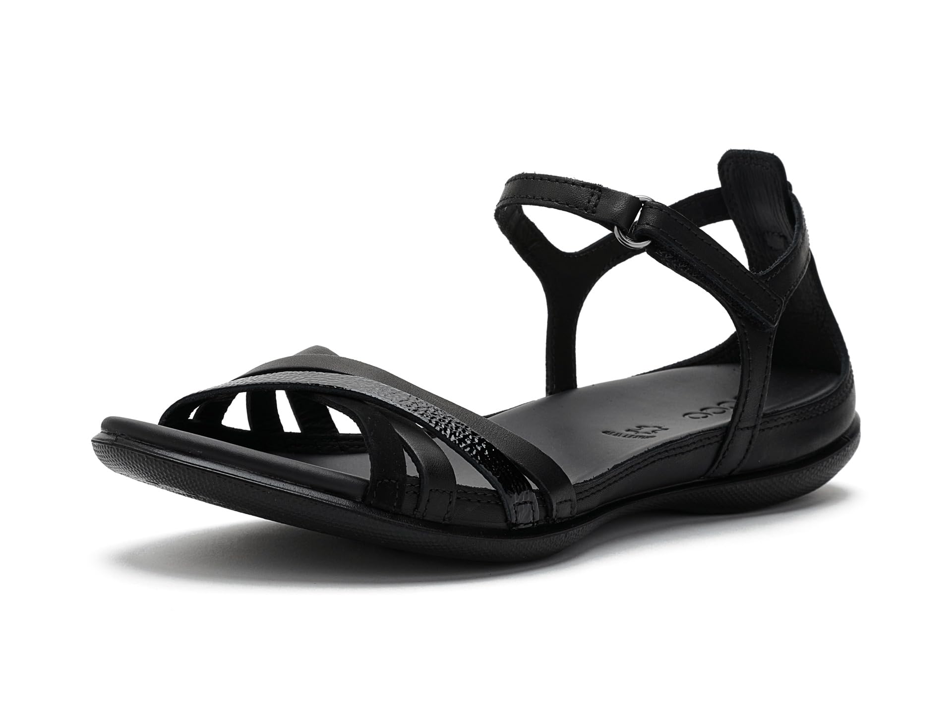 Flash Leather Ankle Strap Sandals