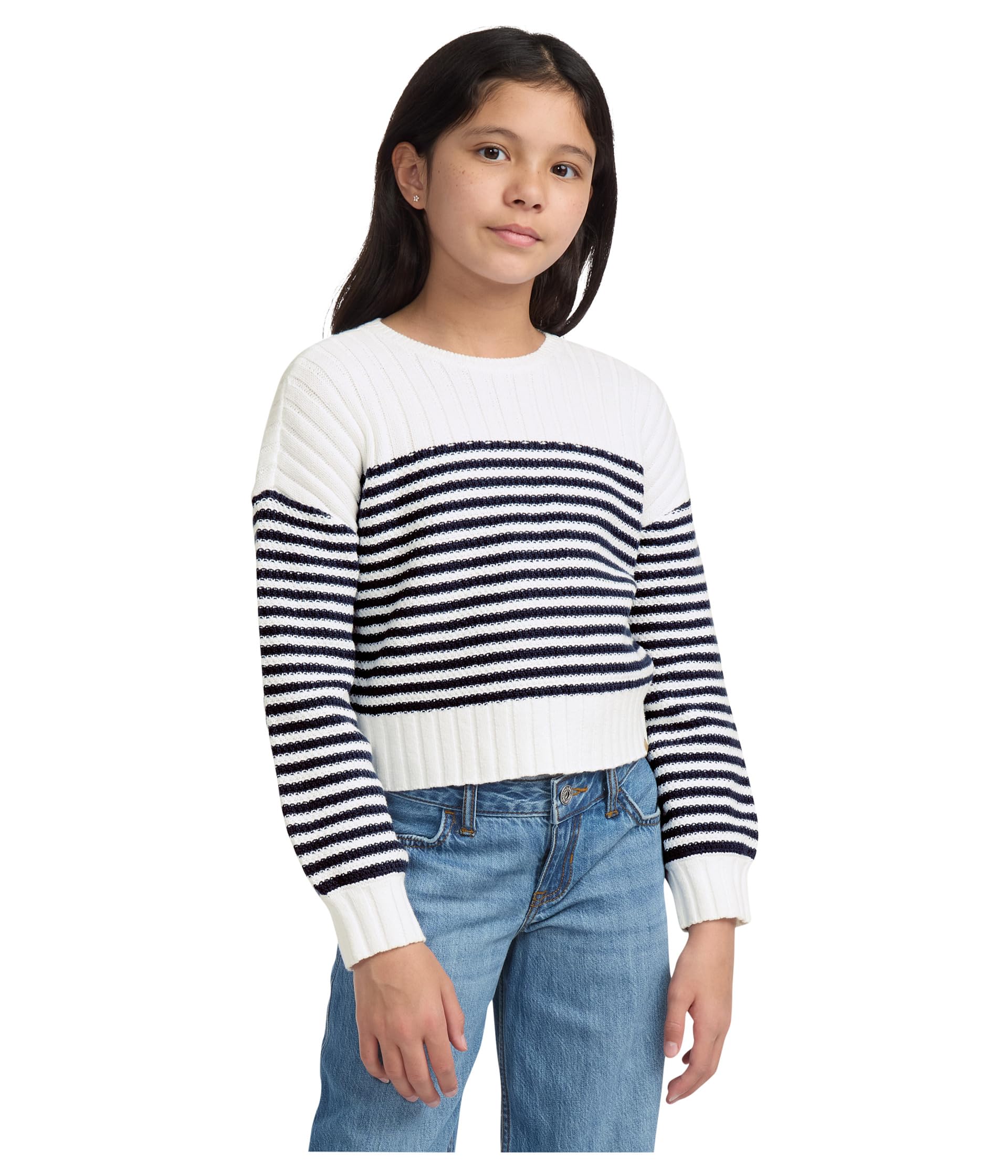Slash Neck Sweater (Big Kid)