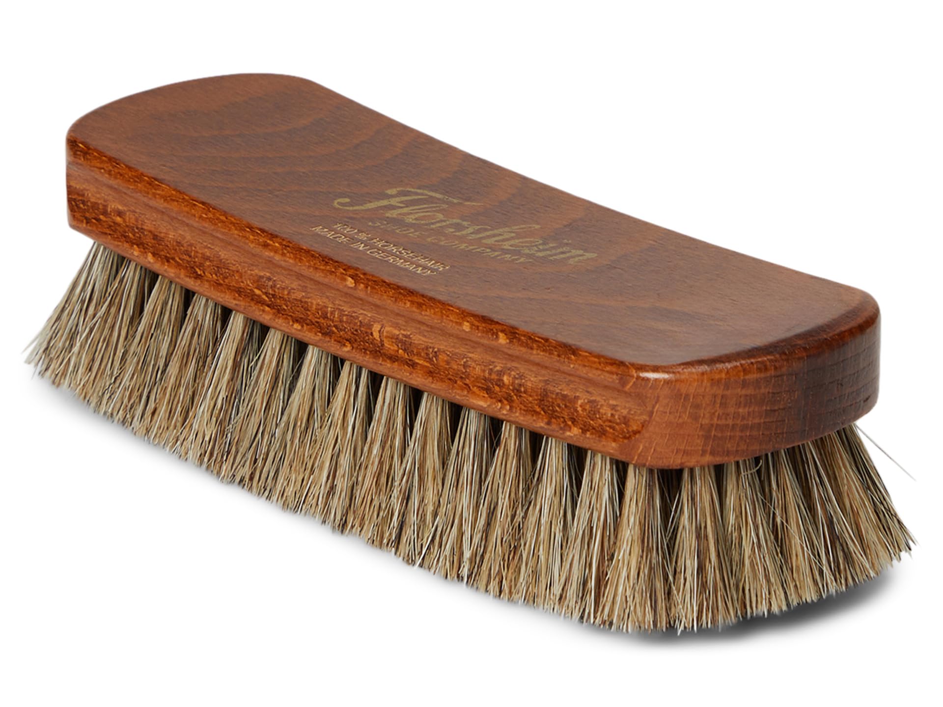 Premium Natural Horsehair Polishing Brush