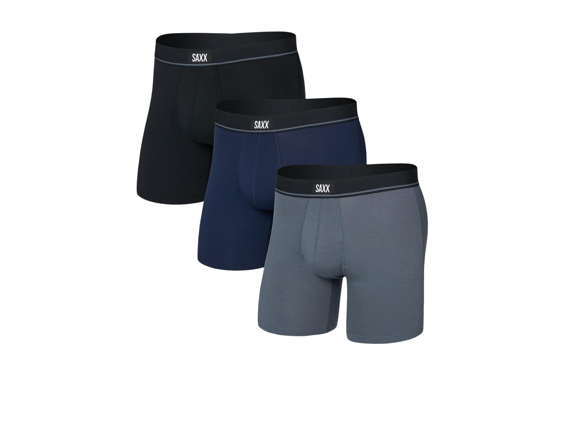 Essential Cotton Boxer Brief Fly 3-Pack